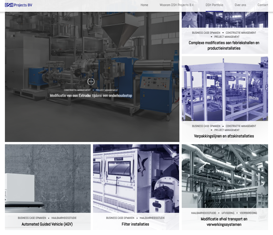 productie industrie content
